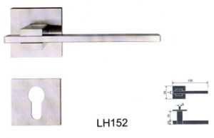 ASI 9152 SS Lever Handle